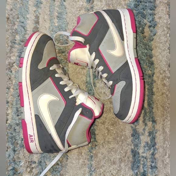 Nike Air Prestige 3 High Wolf Grey Pink Women's 7 GUC - Picture 11 of 11